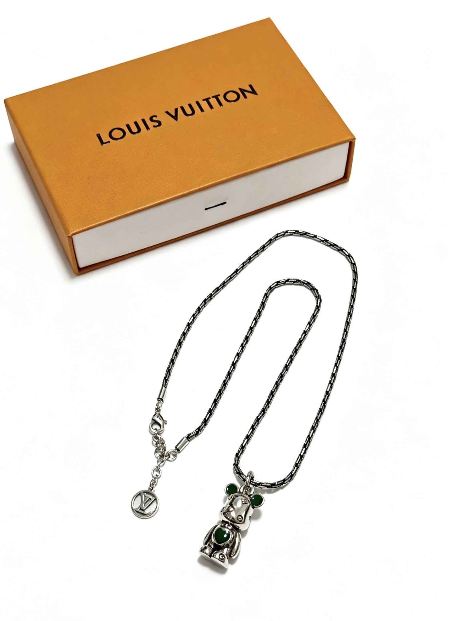 Louis Vuitton Bear Pendant Necklace